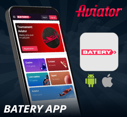 Download Batery app for Aviator India game